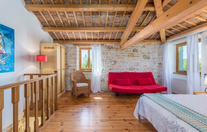 Villa Moncitta Luxury stone villa with large garden, private pool and panoramic views  Karojba